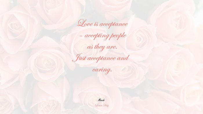 love quote best, Louise Hay quote