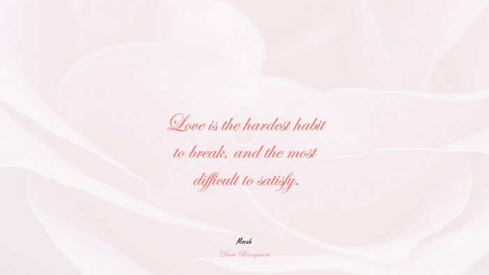 love quote for free download, Drew Barrymore quote