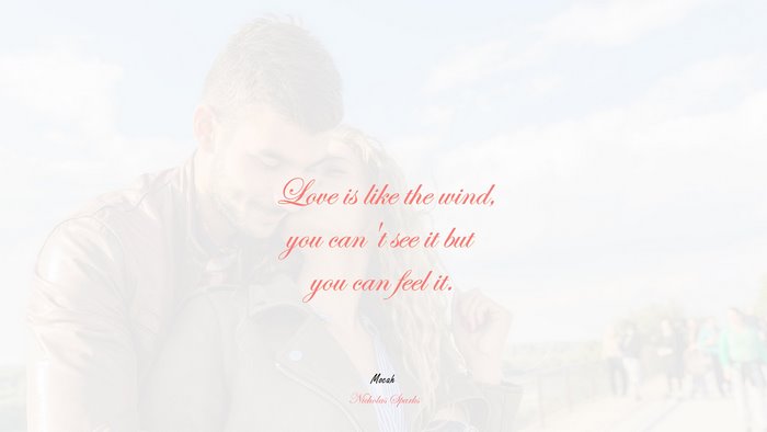 download love quote, Nicholas Sparks quote