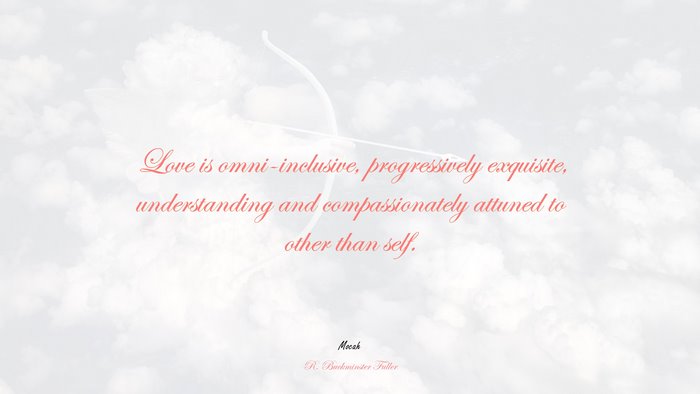  related to love quote, R. Buckminster Fuller quote
