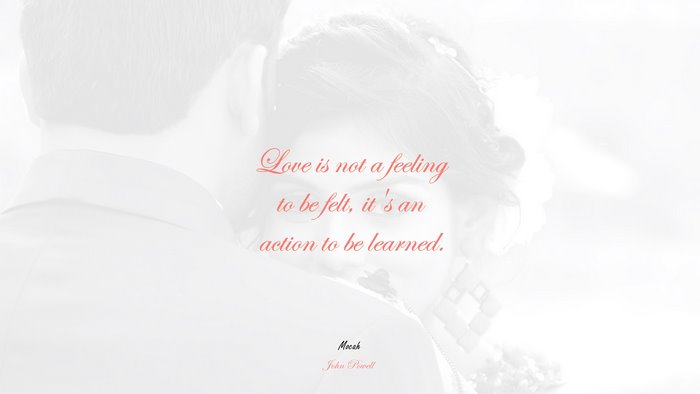 loves quote, John Powell quote