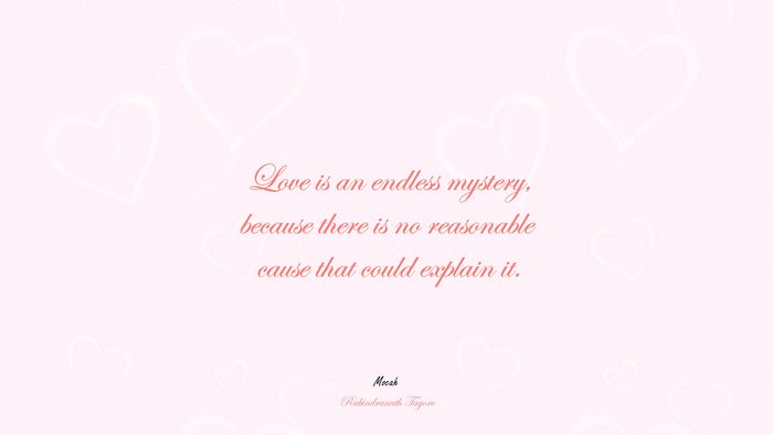 full hd love quote, Rabindranath Tagore quote