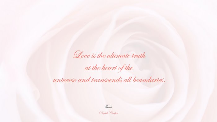 beautiful love with quote, Deepak Chopra quote