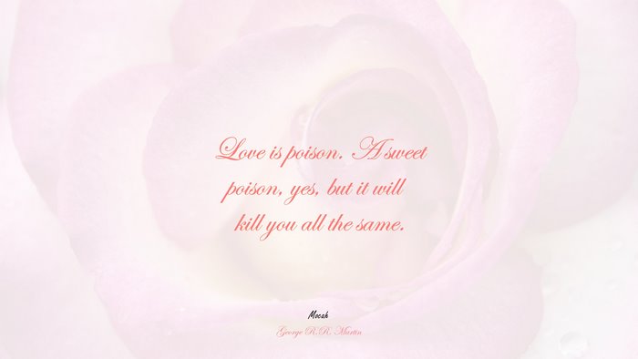 true love quote hd, George R.R. Martin quote