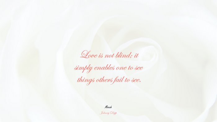 love quote pics, Johnny Depp quote