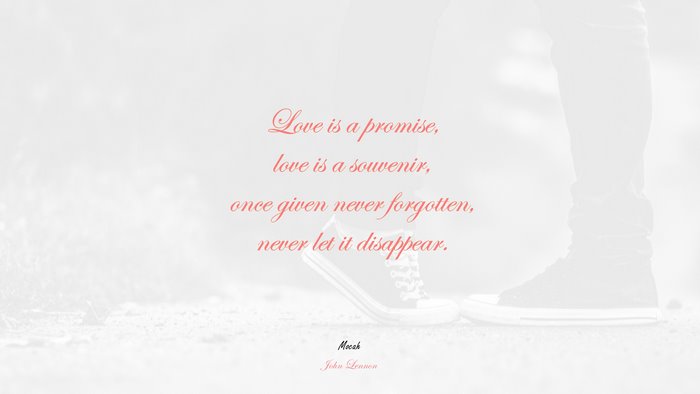 famous quote on love, John Lennon quote