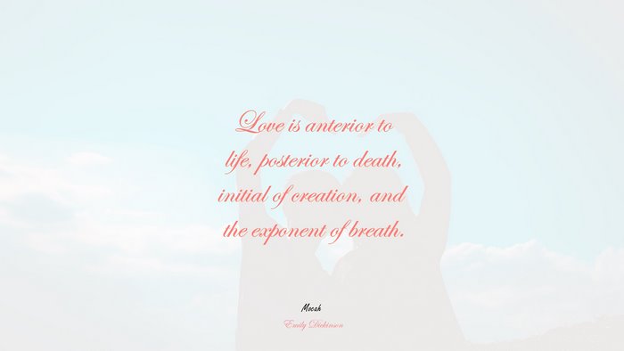  of love quote free download, Emily Dickinson quote