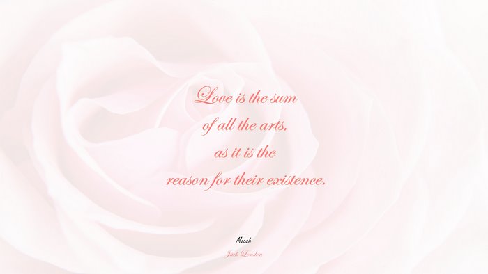 best love with quote, Jack London quote