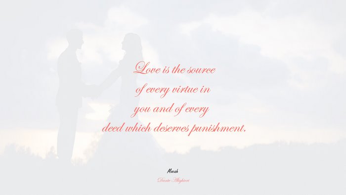 download best love quote, Dante Alighieri quote