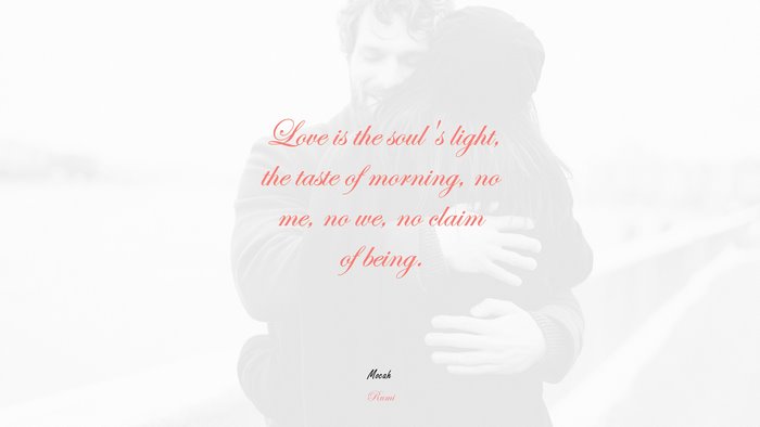 lover with quote, Rumi quote