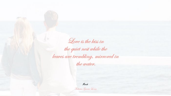 full hd wallpapers of love quote, Federico García Lorca quote
