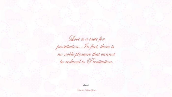 love quote free download, Charles Baudelaire quote