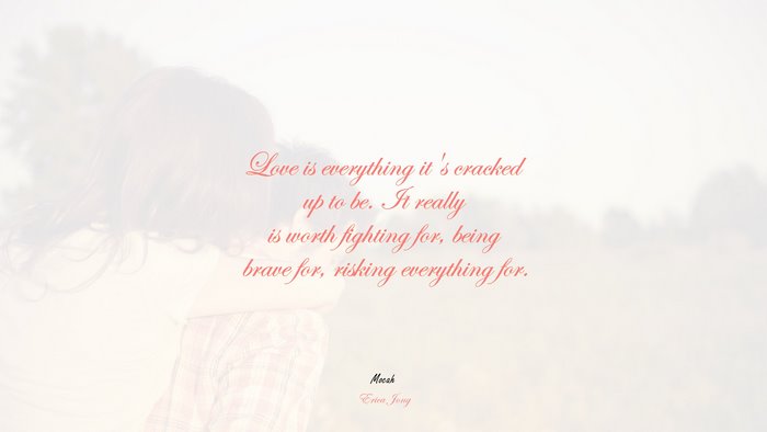 lover with quote, Erica Jong quote