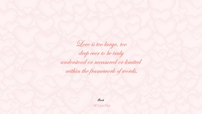 beautiful romantic love quote, M. Scott Peck quote