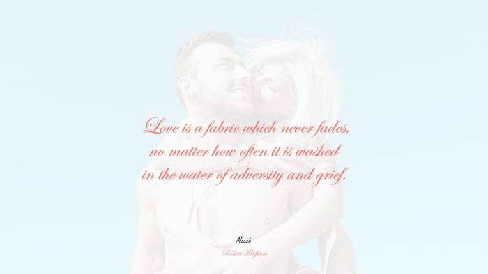cute love with quote, Robert Fulghum quote