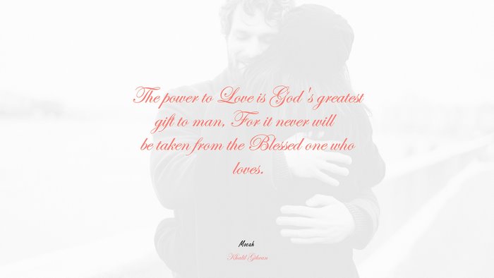  love quote free download, Khalil Gibran quote