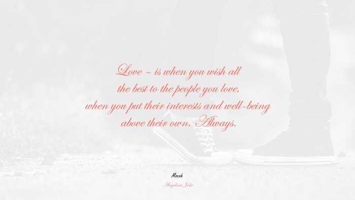 beautiful love quote, Angelina Jolie quote