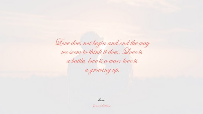 quote on love, James Baldwin quote