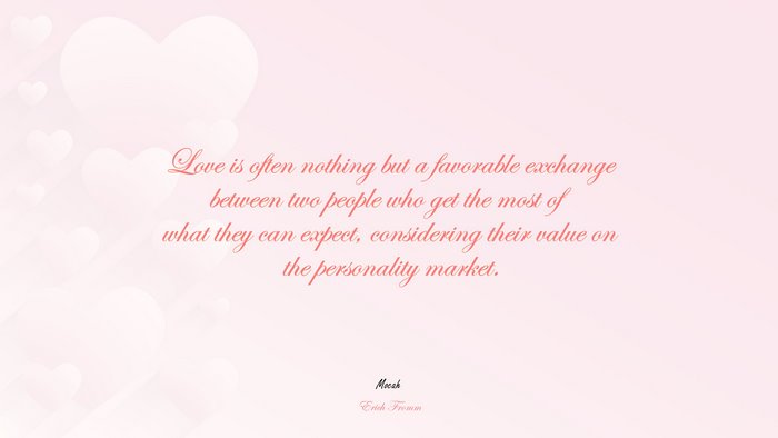 hd love quote, Erich Fromm quote