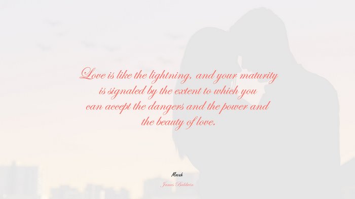 love quote free download, James Baldwin quote