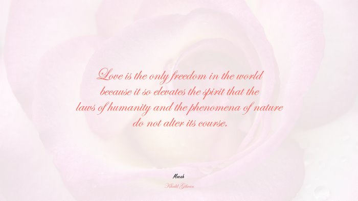 love quote free download, Khalil Gibran quote
