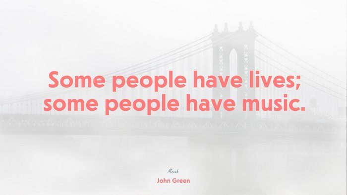 life quote, John Green quote