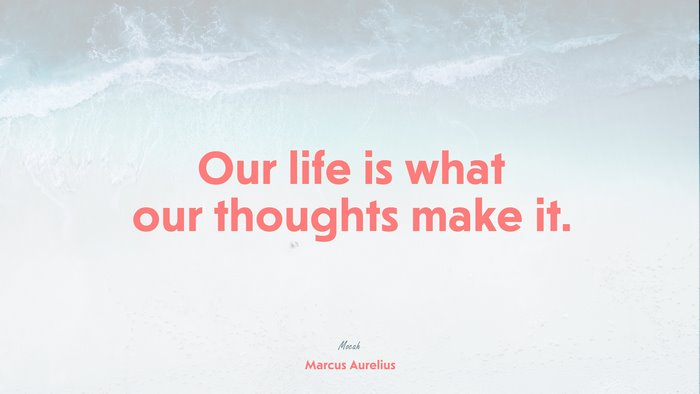  on life quote, Marcus Aurelius quote
