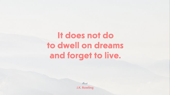 download life quote, J.K. Rowling quote