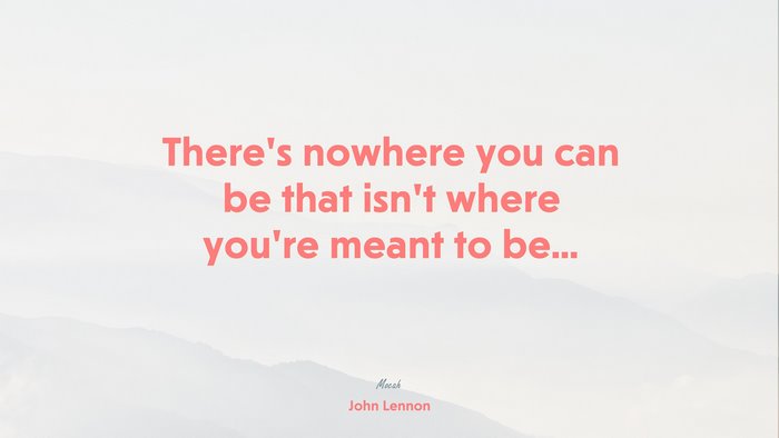 free on life quote, John Lennon quote