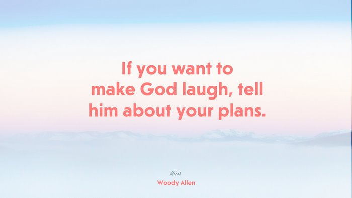 life quote desktop, Woody Allen quote