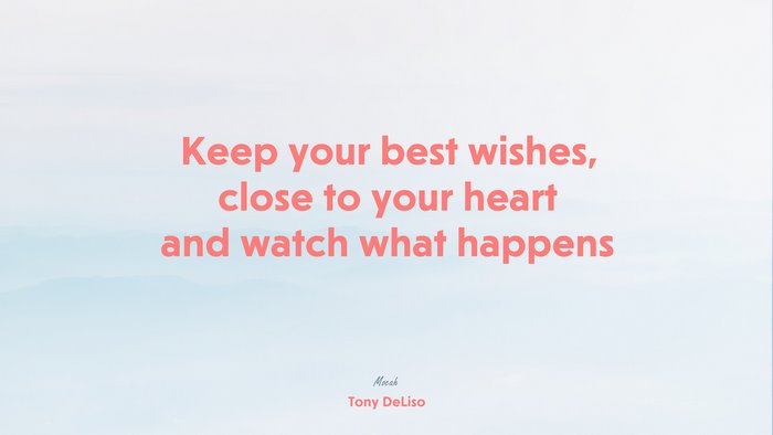 cool life quote, Tony DeLiso quote
