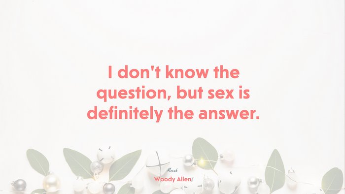 quote about life, Woody Allen quote