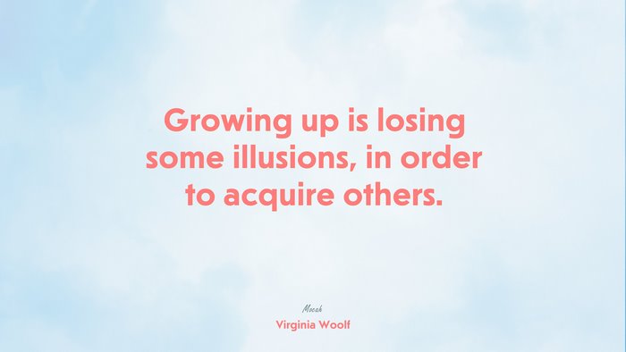 hd desktop with life quote, Virginia Woolf quote