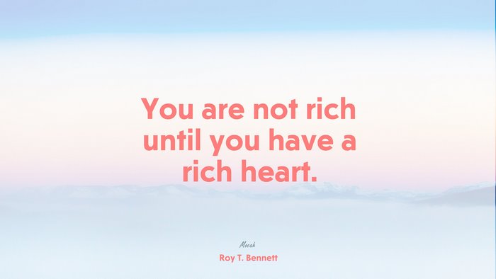 quote about life, Roy T. Bennett quote