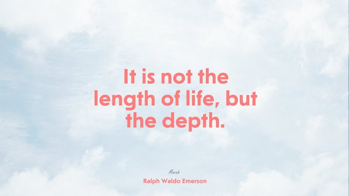 beautiful life quote hd, Ralph Waldo Emerson quote