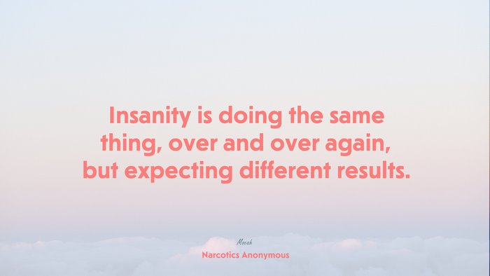 cute life quote, Narcotics Anonymous quote
