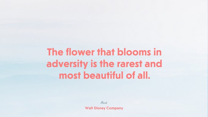 hd life quote, Walt Disney Company quote