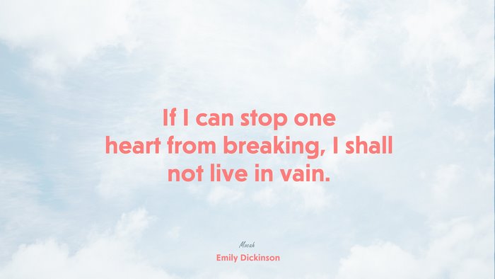 quote about life, Emily Dickinson quote