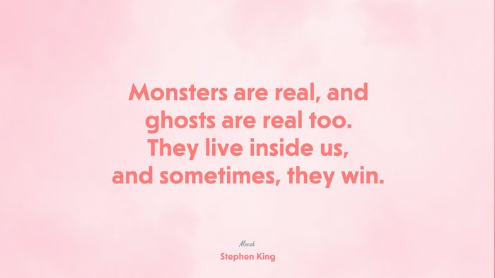 Stephen King Quote on Inner Struggles
