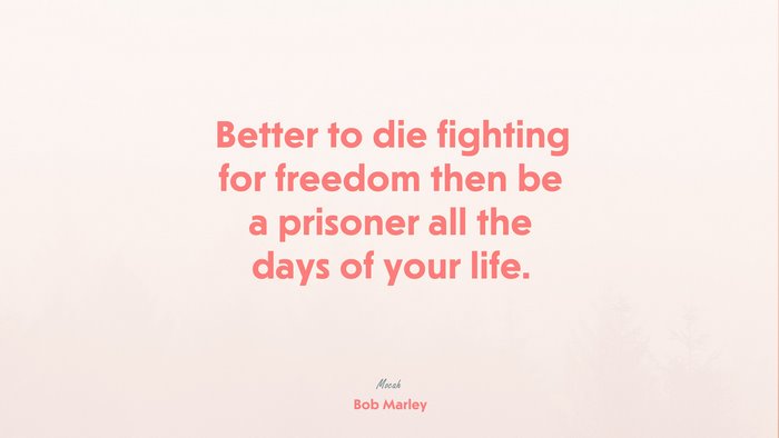 quote on life, Bob Marley quote