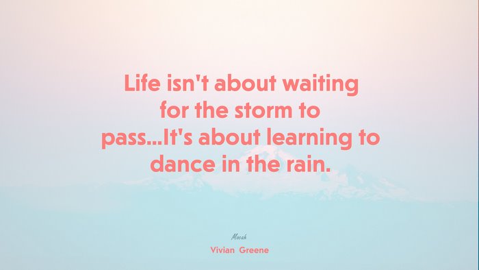 awesome life saying quote, Vivian Greene quote