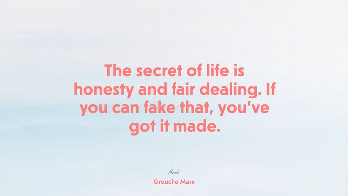 best quote of life, Groucho Marx quote