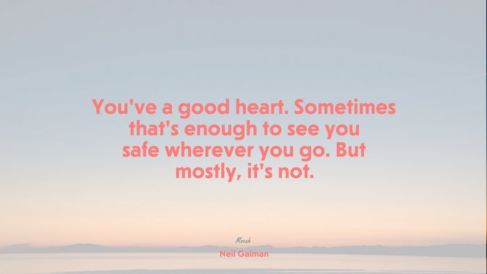 life quote in english, Neil Gaiman quote
