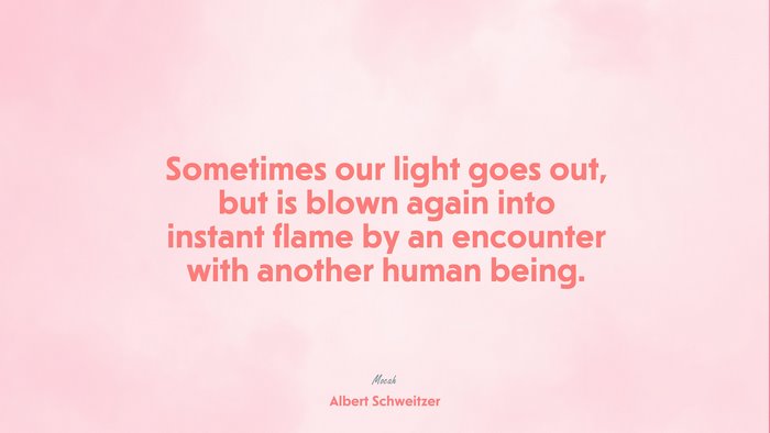 life quote, Albert Schweitzer quote