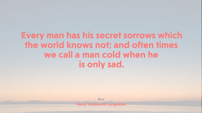 life quote desktop, Henry Wadsworth Longfellow quote