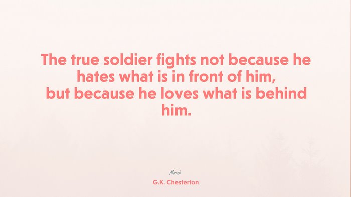 quote on life for desktop hd, G.K. Chesterton quote