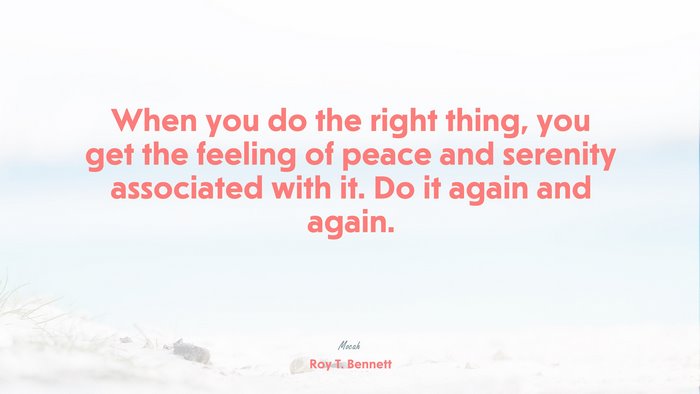 about life quote, Roy T. Bennett quote