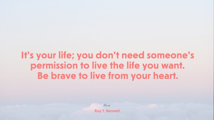 quote about life desktop, Roy T. Bennett quote