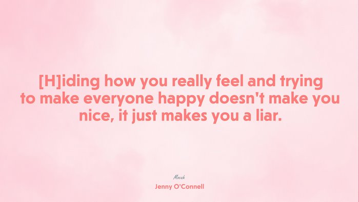best quote about life, Jenny O’Connell quote