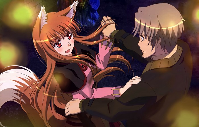 Holo and Lawrence from Spice and Wolf